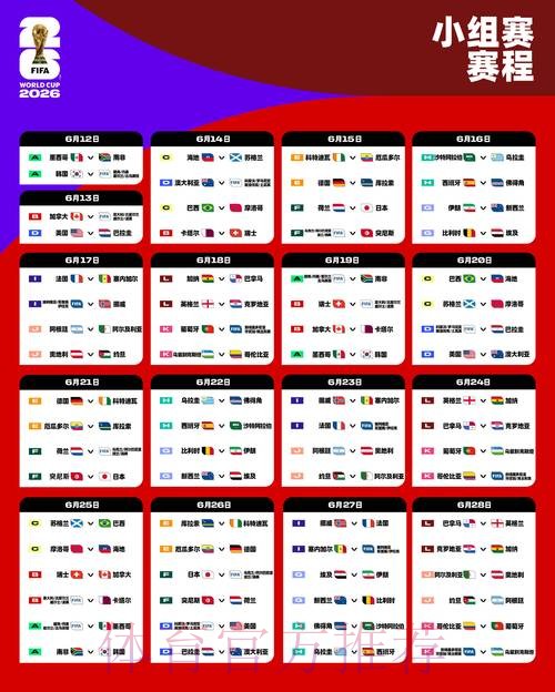 2026世界杯实时比分更新网站精选